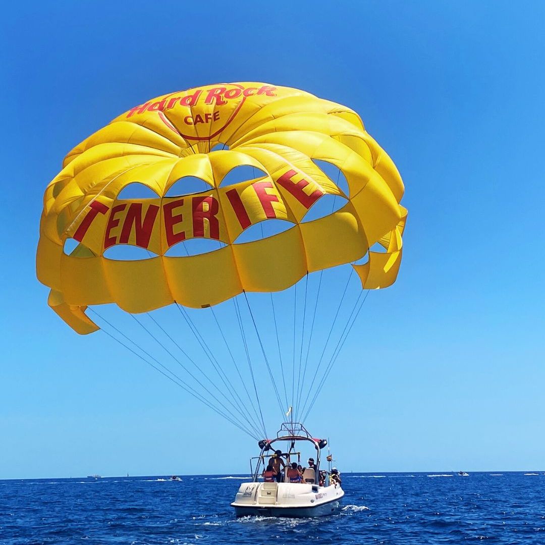 parasailing na teneryfie