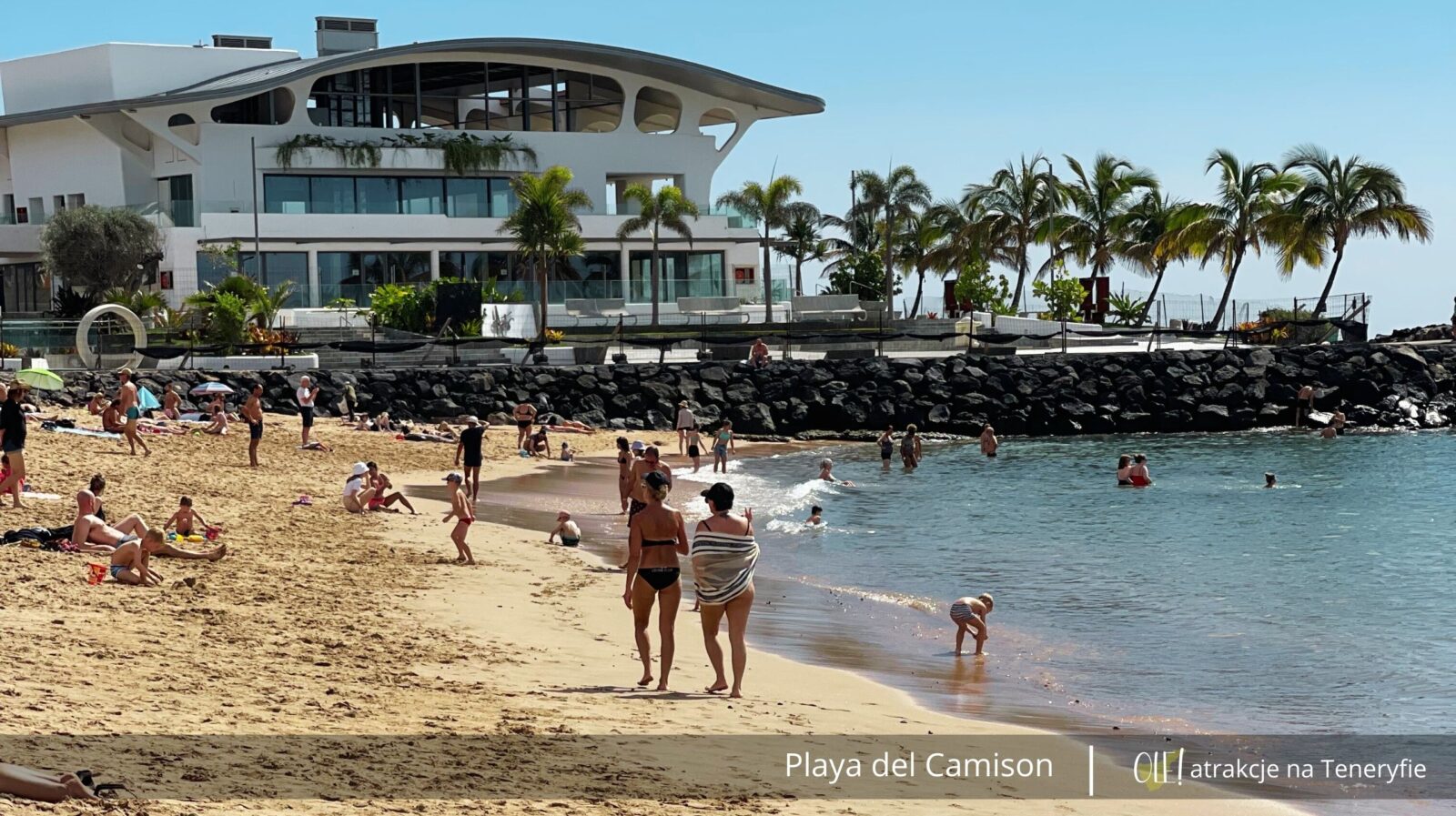 plaża del camison na teneryfie
