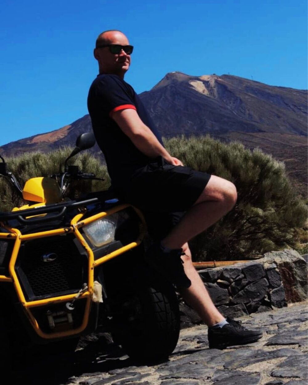 quady wulkan el teide teneryfa