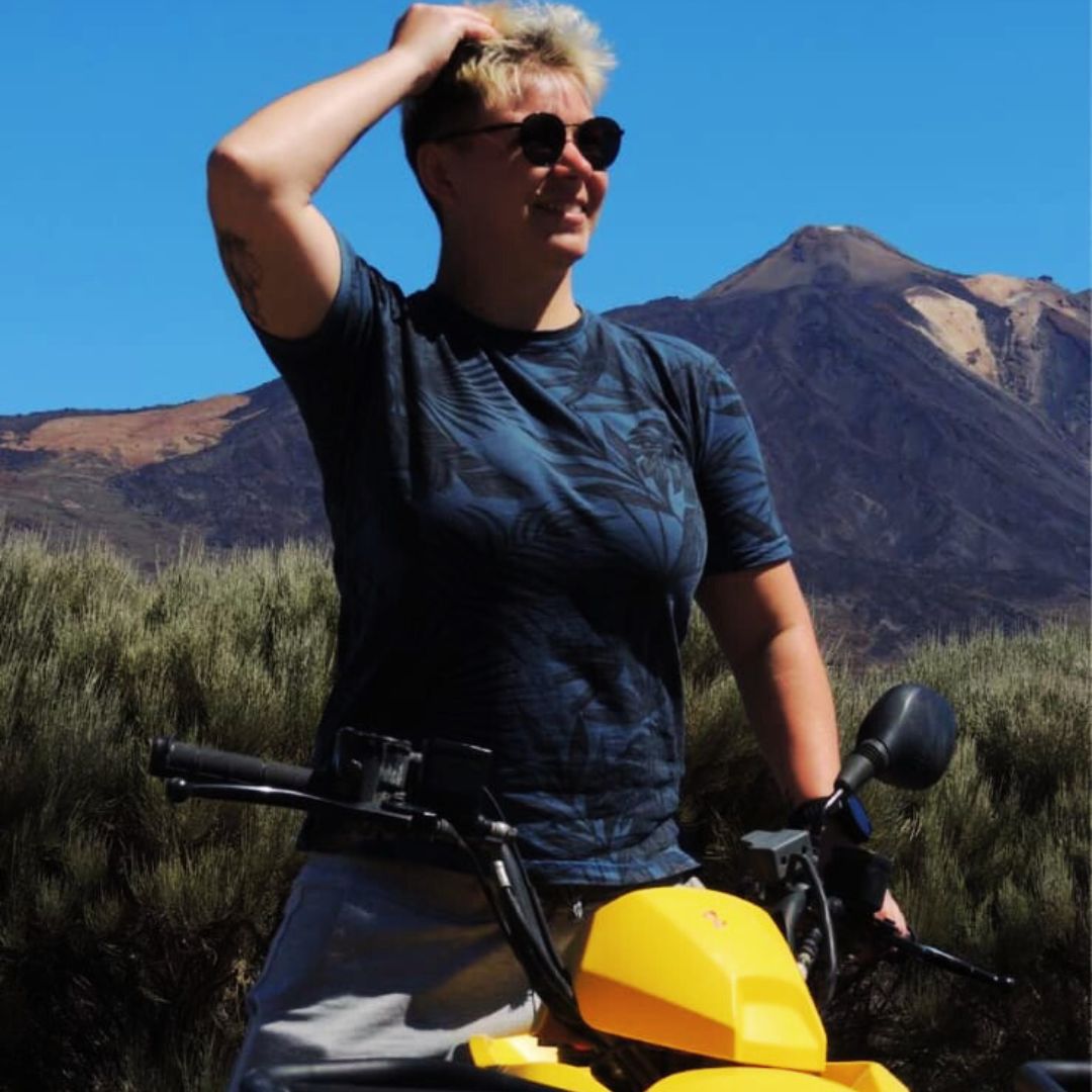 wulkan el teide z quada