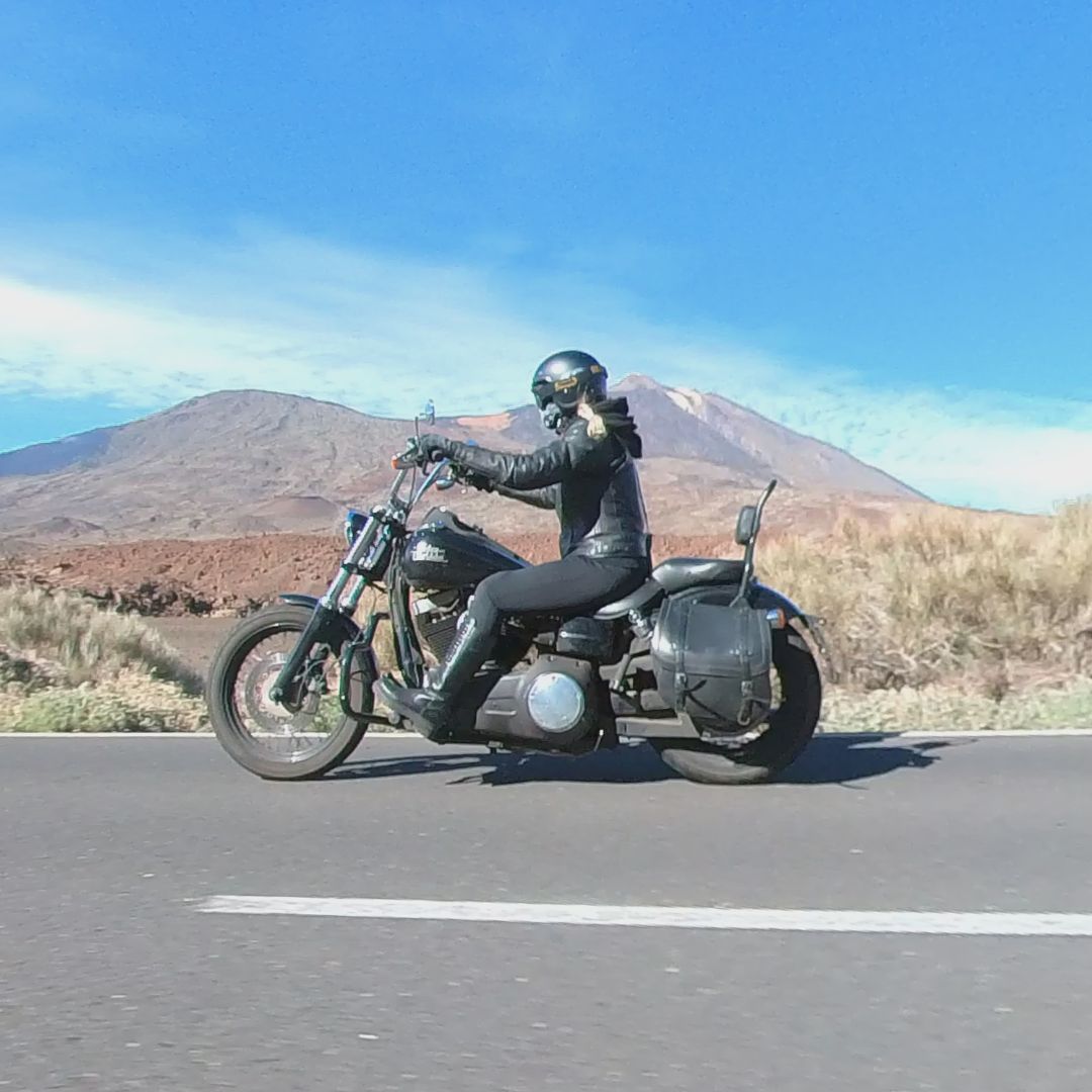 wyprawa harleyem na teide
